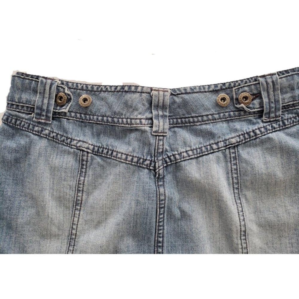 Tommy Hilfiger Vintage Short Mini Jean Skirt, Good Shape! No Flaws. SZ: 10 - Picture 6 of 11